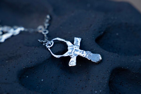 Mary Chain Ankh Necklace - Image 4